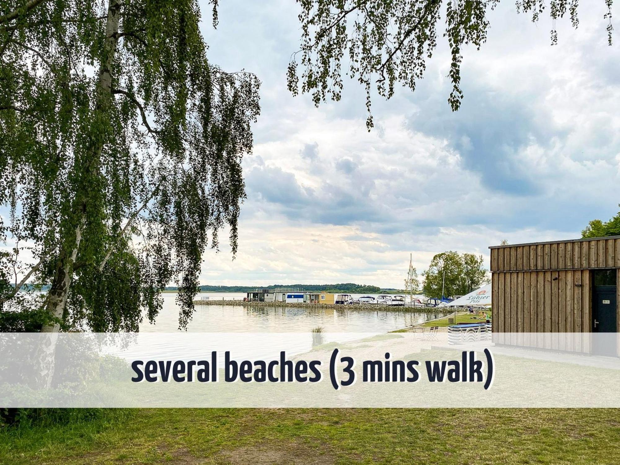 Ferienhaus Wiesengefluester W10 - Mit Sauna, Kamin Und Garten Röbel Buitenkant foto